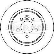 Borg & Beck BBD4228 - Brake Disc autospares.lv