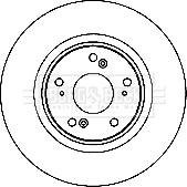 Borg & Beck BBD4741 - Brake Disc autospares.lv