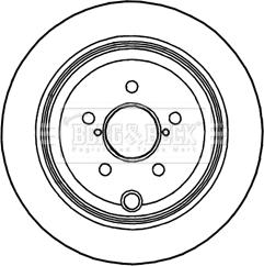 Rotinger RT 1898-GL T5 - Brake Disc autospares.lv