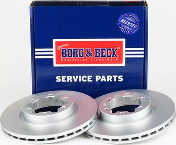 Borg & Beck BBD4708 - Brake Disc autospares.lv