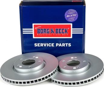 Borg & Beck BBD4702 - Brake Disc autospares.lv