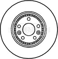 Borg & Beck BBD4781 - Brake Disc autospares.lv