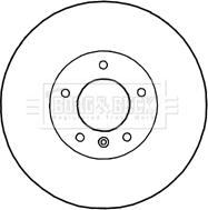 Borg & Beck BBD4782 - Brake Disc autospares.lv