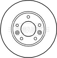 Borg & Beck BBD4774 - Brake Disc autospares.lv