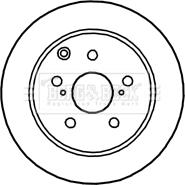 Borg & Beck BBD4771 - Brake Disc autospares.lv