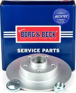 Borg & Beck BBD5966S - Brake Disc autospares.lv