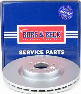 Borg & Beck BBD5960S - Brake Disc autospares.lv