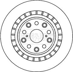 Comline AND6846 - Brake Disc autospares.lv