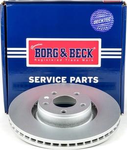 Borg & Beck BBD5905S - Brake Disc autospares.lv