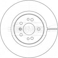 Roulunds Braking FO 4081 - Brake Disc autospares.lv