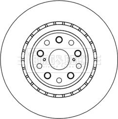 SBS 18153145146 - Brake Disc autospares.lv