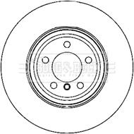 Borg & Beck BBD5938S - Brake Disc autospares.lv