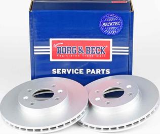 Borg & Beck BBD5549 - Brake Disc autospares.lv