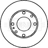 Borg & Beck BBD5065 - Brake Disc autospares.lv