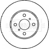 Borg & Beck BBD5066 - Brake Disc autospares.lv