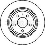 Borg & Beck BBD5062 - Brake Disc autospares.lv