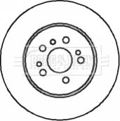 Borg & Beck BBD5089 - Brake Disc autospares.lv