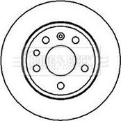 Borg & Beck BBD5085 - Brake Disc autospares.lv