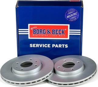 Borg & Beck BBD5086 - Brake Disc autospares.lv