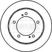 Borg & Beck BBD5028 - Brake Disc autospares.lv