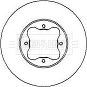 Borg & Beck BBD5070 - Brake Disc autospares.lv