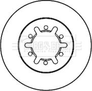 Borg & Beck BBD5140 - Brake Disc autospares.lv