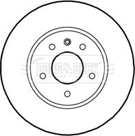 Borg & Beck BBD5141 - Brake Disc autospares.lv