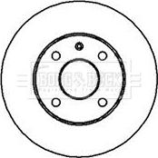 Borg & Beck BBD5142 - Brake Disc autospares.lv