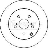 Borg & Beck BBD5159 - Brake Disc autospares.lv