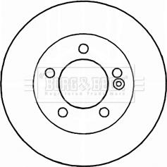 Borg & Beck BBD5165 - Brake Disc autospares.lv