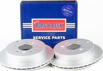 Borg & Beck BBD5161 - Brake Disc autospares.lv