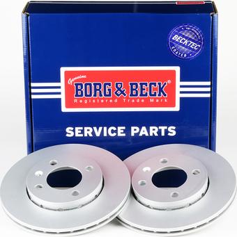 Borg & Beck BBD5109 - Brake Disc autospares.lv