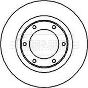 Borg & Beck BBD5116 - Brake Disc autospares.lv