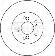 Borg & Beck BBD5176 - Brake Disc autospares.lv