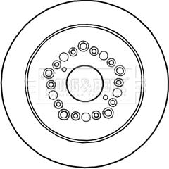 Borg & Beck BBD5178 - Brake Disc autospares.lv