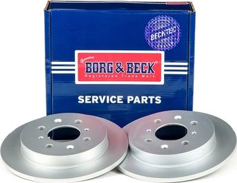 Borg & Beck BBD5172 - Brake Disc autospares.lv