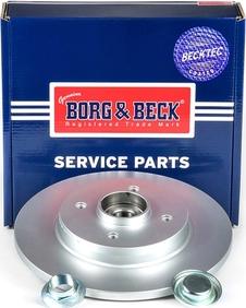 Borg & Beck BBD5842S - Brake Disc autospares.lv