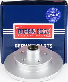 Borg & Beck BBD5857S - Brake Disc autospares.lv