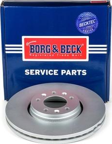 Borg & Beck BBD5815S - Brake Disc autospares.lv