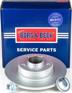 Borg & Beck BBD5813S - Brake Disc autospares.lv