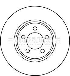 Borg & Beck BBD5318 - Brake Disc autospares.lv