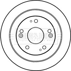 Ashika 61423 - Brake Disc autospares.lv