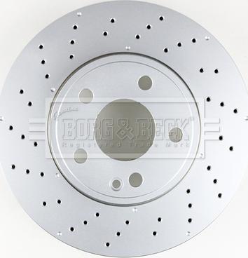 Borg & Beck BBD5322 - Brake Disc autospares.lv