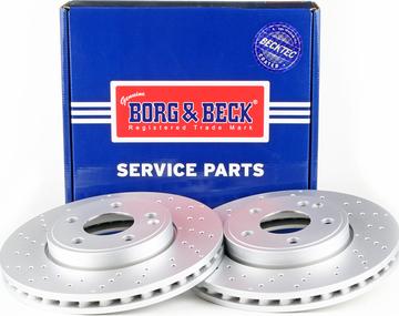 Borg & Beck BBD5322 - Brake Disc autospares.lv