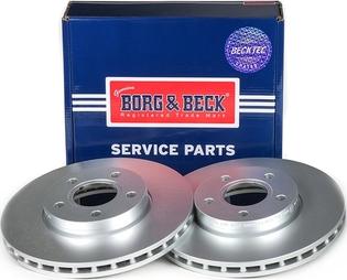 Borg & Beck BBD5244 - Brake Disc autospares.lv