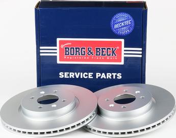 Borg & Beck BBD5243 - Brake Disc autospares.lv