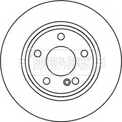 Borg & Beck BBD5269 - Brake Disc autospares.lv