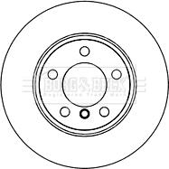 Borg & Beck BBD5264 - Brake Disc autospares.lv