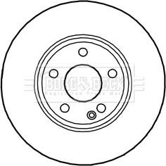 CAR 60-00-0524 - Brake Disc autospares.lv