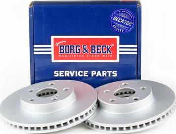 Borg & Beck BBD5206 - Brake Disc autospares.lv